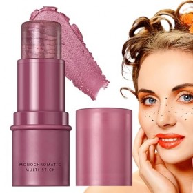 Bâton de fard à joues crème,Bâton de fard à joues pour les joues | Maquillage Blush, hautement pigmenté, longue durée, éclat 