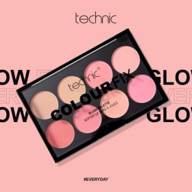 Technic Colour Fix Pressed Powder 8 Colour Blush Palette