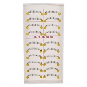 Kaxofang 10 paires main naturelle sous Mode Bas faux cils inferieure
