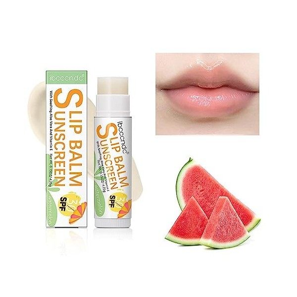 Chapstick avec FPS 30 - Crème solaire pour les lèvres Bum Sun SPF30 - Crème solaire pour les lèvres format voyage, protection