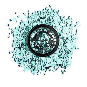 Stargazer Grosses Paillettes Biodégradables Turquoise, Idéales Pour Le Maquillage