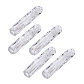 minkissy 15 Pièces Tube Vide De Brillant À Lèvres Clair Brillant À Lèvres Mini Rouges À Lèvres Contenant Transparent Tube De 