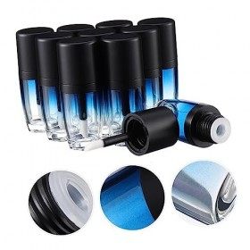 FRCOLOR 10 Pièces 5Ml Brillant À Lèvres Tube Vide Bouteilles De Baume À Lèvres Tube De Brillant À Lèvres avec Tube De Baume À