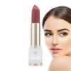 Rouge à lèvres pour femmes mat, Repulpeur de lèvres hautement pigmenté longue durée, Rouge à lèvres Nude pour filles et femme