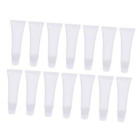 Beavorty 40 Pièces Cosmétique sous- Tuyau De Shampoing De Voyage Mini Contenants en Plastique Bouteilles De Shampoing en Plas