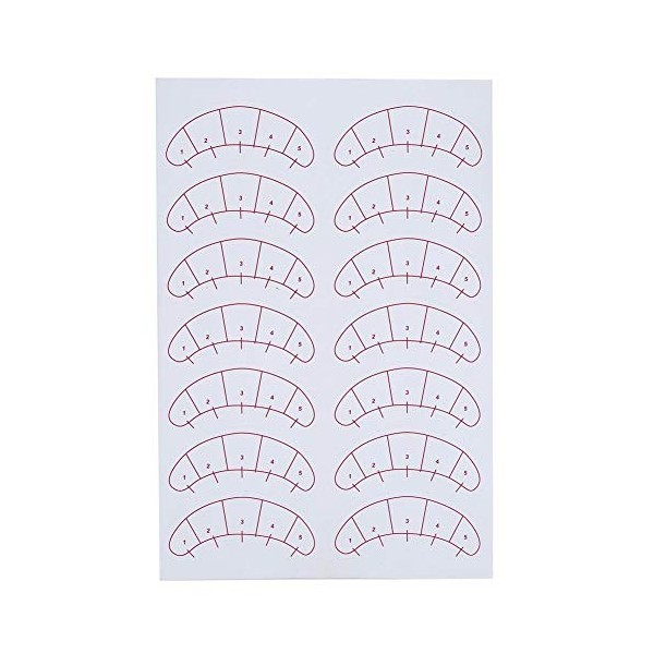 140 PCS Cils Extension Adhésif Autocollant Eye Lash Isolation Pads Positionnement Patches Outil Formation Cils pour Extension