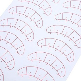 140 PCS Cils Extension Adhésif Autocollant Eye Lash Isolation Pads Positionnement Patches Outil Formation Cils pour Extension