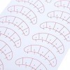 140 PCS Cils Extension Adhésif Autocollant Eye Lash Isolation Pads Positionnement Patches Outil Formation Cils pour Extension