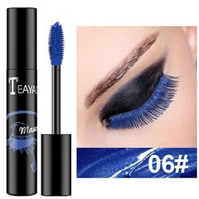 HAOHAG Couleur Mascara Cils Volumateur et Allongeant Imperméable à l’eau Anti-transpiration 4D Plus Volumineux Longue Luxueus
