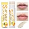 Chapstick avec FPS 30 - Crème solaire pour les lèvres Bum Sun SPF30 - Crème solaire hydratante pour les lèvres, crème solaire