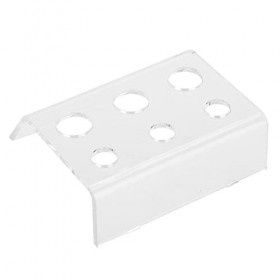 Porte-gobelet en Acrylique arqué pour Tatouage, Maquillage Permanent, Microblading, Pigment, Transparent, Pratique, Durable, 