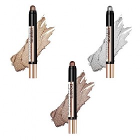 Crayon à paupières à paillettes longue durée - Crayon crème imperméable - Outil de maquillage pour femme et fille