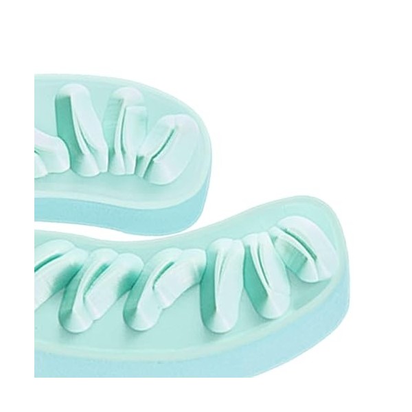 MagiDeal Faux cils tampon en Silicone paresseux bricolage cils inférieurs modèle de cils beauté cils inférieurs pochoir pour 