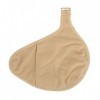 Poche de Protection du Sein, Sac de Poche en Coton, Poche de Protection du Sein Souple et élastique Portable pour Faux Sein d