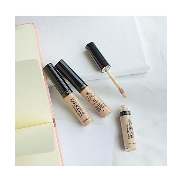 Hilai 1 PC Correcteur anti cernes correcteur de teint Liquid Camouflage Anti-cernes Correcteur Fit Soulignant Concealer 1 Fa