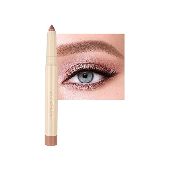 PICKX Cream Eyeshadow Stick Fard à paupières imperméable et durable Fard à paupières riche en couleur Fard à paupières mat et