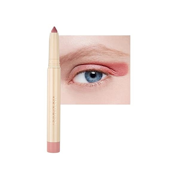 PICKX Cream Eyeshadow Stick Fard à paupières imperméable et durable Fard à paupières riche en couleur Fard à paupières mat et