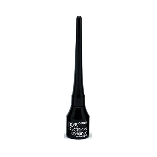 Eyeliner liquido 100% précision résistant à leau résistant à leau allacqua 1 noir