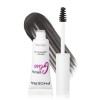 Phoera Gel à sourcils, mascara longue durée, mascara teinté, gel pour sourcils pleins et formés 05, noir 