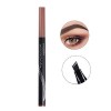 Turelifes tatouage crayon à sourcils avec 4 conseils longue durée imperméable à leau gel pour les yeux Maquillage 2Brown 