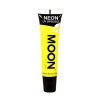 Moon Glow Neon UV Gloss à lèvres – Parfumé et brille brillamment sous les rayons UV, Banane Jaune, 15 ml Pack de 1 