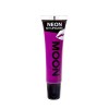 Moon Glow Neon UV Gloss à lèvres – Parfumé et brille brillamment sous les rayons UV, Banane Jaune, 15 ml Pack de 1 