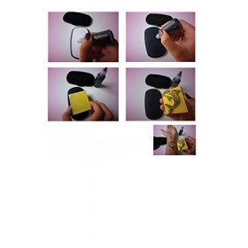 Pierre Tatouage Temporaire en résine Magic Tattoo- COCCINELLE 2 cm X 2 CM pierre seule sans le kit encre 