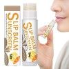 Crème solaire pour les lèvres - Bum Sun Baume à Lèvres SPF30 - Crème solaire format voyage pour les lèvres, apaise et hydrate