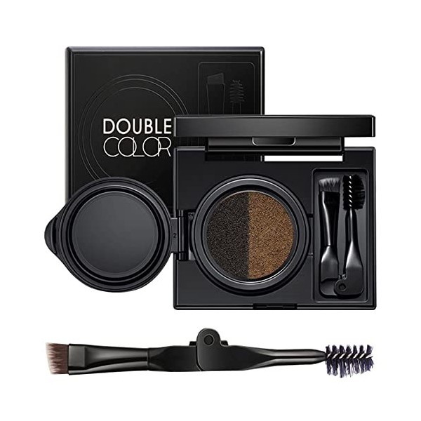 Boîte à sourcils durable et non bicolore - Créez facilement dexcellentes applications de maquillage des sourcils - Cils - No