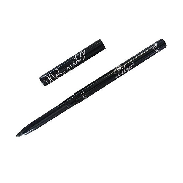 Lilyz Crayon Contour Des Yeux Noir Waterproof - Automatique - Rétractable - Tournant – Black Eyeliner