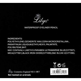 Lilyz Vegan Crayon Contour des Yeux Bleu Waterproof Rétractable – Tournant - Produit Végétalien