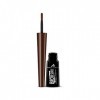 Manhattan Brow Shake Filling Powder, 2 en 1 Poudre à sourcils et eyeliner pour sourcils définis ou effet smoky eyes Couleur m