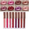 Matte Glitter Lipstick Metallic Pearl Lip Gloss Waterproof Lasting, Glitter Lip Gloss, Non-Stick Cup Lip Tint,diamond cup Co