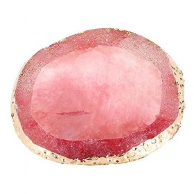 Résine Palette Nail Art, Palette Golden Edge Professionnelle Peinture Dessin Couleur Plat Cosmétique Artiste Mélange Palette 