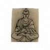 Pierre Tatouage Temporaire Ephémère Magic Tattoo BUDHA 4,5cm x 2,5 cm