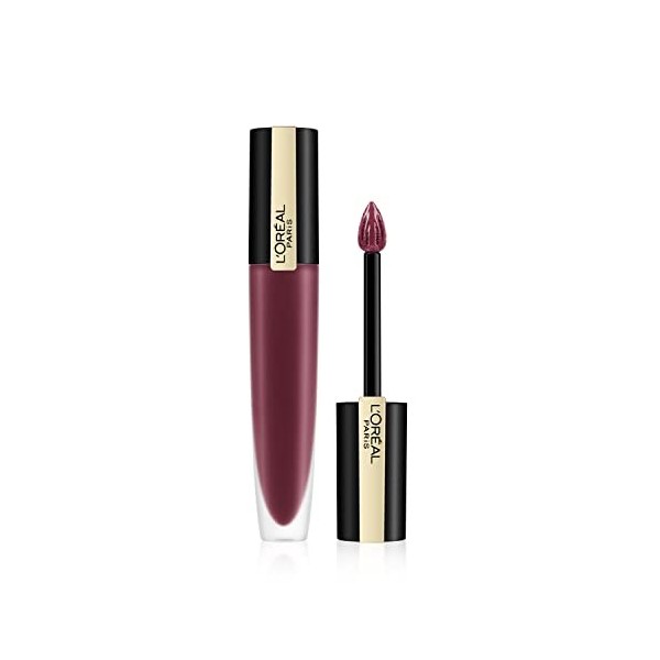 LOréal Paris Rouge Signature 103 I Enjoy Pintalabios Mate Permanente Burdeos