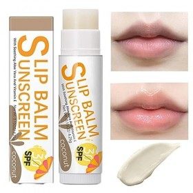 Crème solaire pour les lèvres,Bum Sun Baume à Lèvres SPF30 | Crème solaire format voyage pour les lèvres, apaise et hydrate l