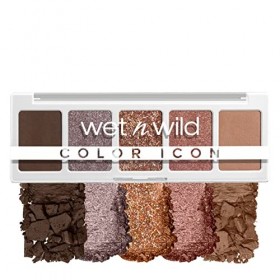 wet n wild, Palette 5 Nuances Color Icon, Palette de Fards à Paupières, 5 Couleurs Richement Pigmentées pour un Maquillage Qu