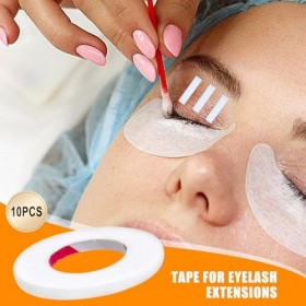 Ruban adhésif pour cils,10 pièces de ruban à cils Portable et Compact pour soulever les paupières | Fournitures de maquillage