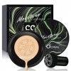 CC Cream, BB Cream, Mushroom Head Air Cushion CC Cream, Correcteur Hydratant, Base De Maquillage BB Cream Hydratante Longue D