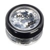 Brillant épais classique par Moon Glitter – 100% de paillettes cosmétique pour le visage, le corps, les ongles, les cheveux e