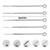 REQAG 20pcs Aiguilles de Tatouage 1/3/5/7/9 RL Professionnel Stériles Aiguilles de Tatouage en Acier Inoxydable Melangees,pou