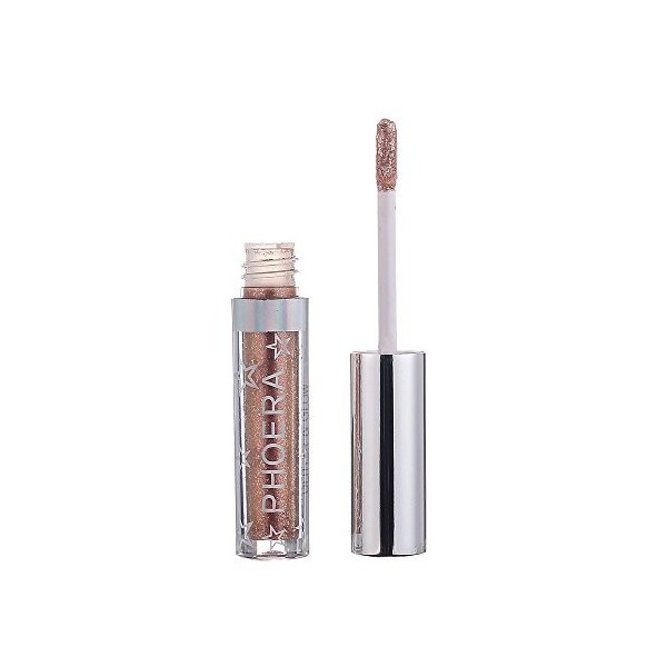 Fard à paupières longue durée Paillette Liquide Maquillage Métaux chatoyants Stylo brillant à paupières imperméable Yeux Impe