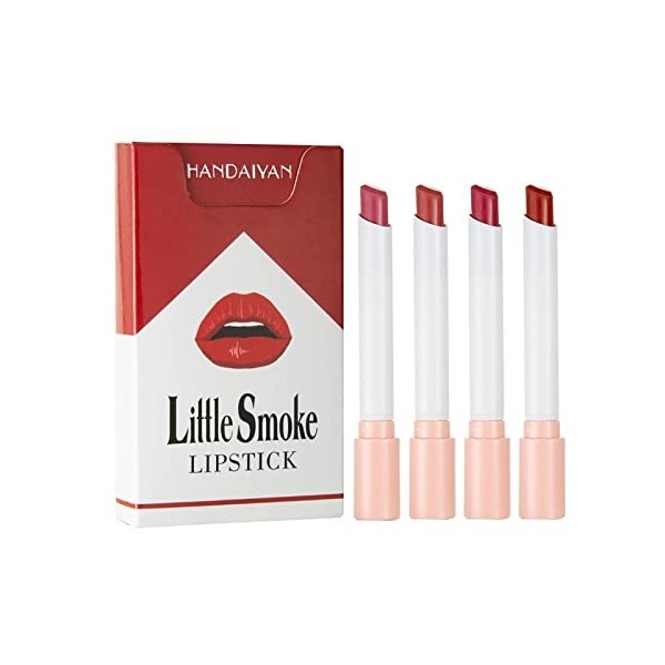 Boîte à rouge à lèvres longue durée hydratante féminine mat maquillage velours long brillant imperméable rouge à lèvres nu ma