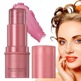 Bâton de fard à joues de maquillage,Blush crème pour les joues | Maquillage Blush, hautement pigmenté, longue durée, éclat na