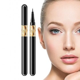 Stylo eye-liner imperméable,Stylo eye-liner résistant à l’eau | Glisse en douceur, crayon eye-liner longue tenue, crée des li