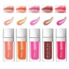 Plump Lip Glow oil Crystal Jelly Lip Care Gloss pour les Lèvres sexy polies hydratantes Lèvres teintées Plumper Polished Lips