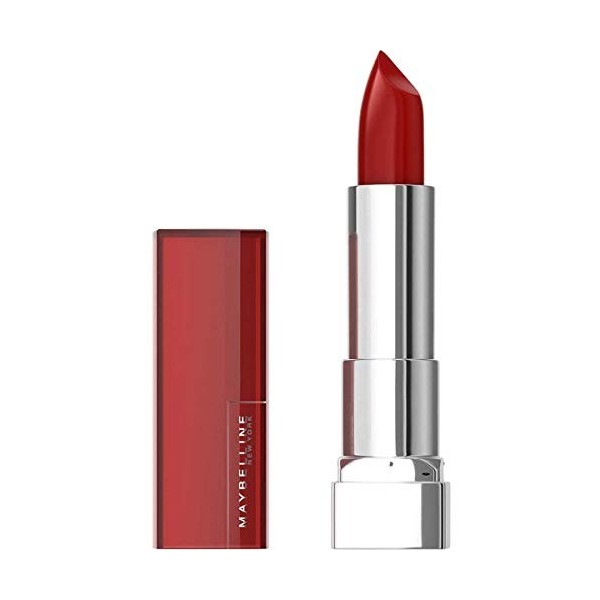 Maybelline New York – Rouge à Lèvres Satin Hydratant – Color Sensational – Teinte : Wine Rush 322 