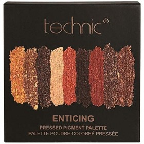 Palette compacte fards à paupières - Technic Pressed Pigment Palette - Enticing