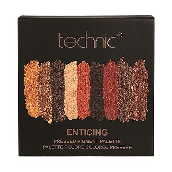 Palette compacte fards à paupières - Technic Pressed Pigment Palette - Enticing